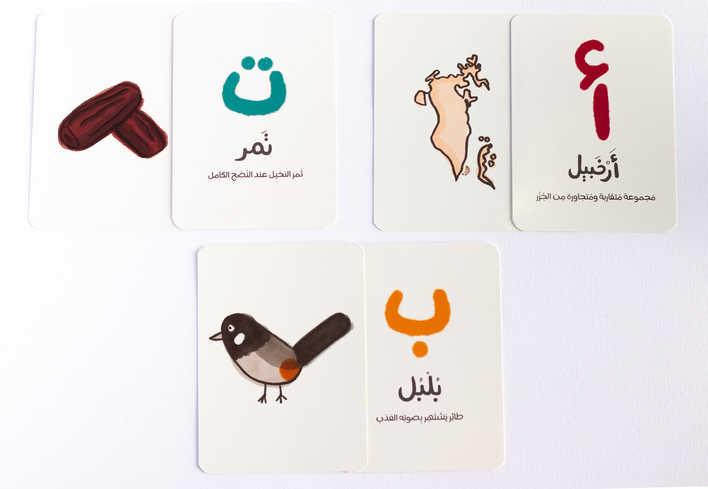 ABC Bahrain - Arabic Alphabet Flash Cards بطاقات أ ب ت البحرين للحروف التعليمية
